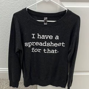 Dark Grey Sweatshirt